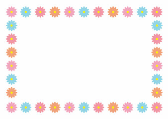 お花のフレーム