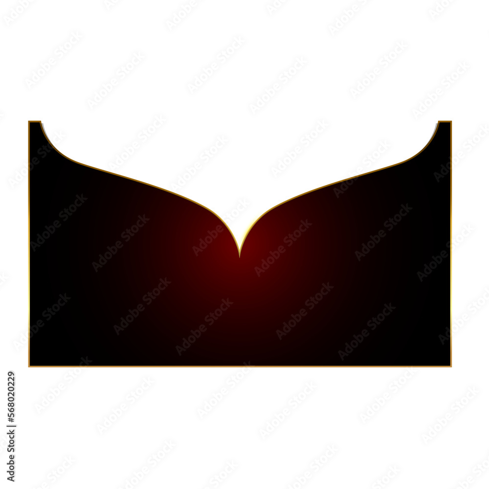 Poster metallic border for modern frame