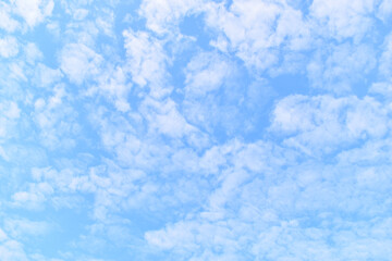 white cloud on blue sky, natural background