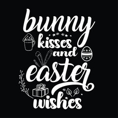 bunny kisses and easter wishes