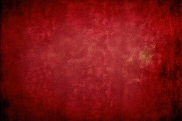 dirty red canvas texture or background. Generative AI
