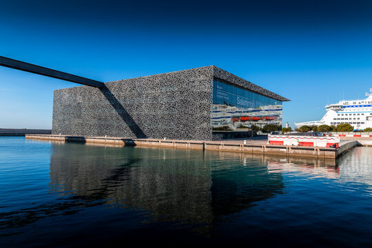 The Museum Of European And Mediterranean Civilisations In Marseille, France