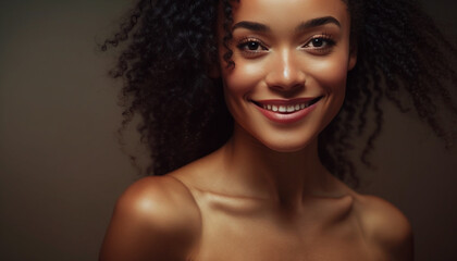 Fototapeta premium Smiling young woman