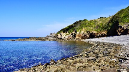 長崎県壱岐市の龍蛇浜（りゅうだはま）