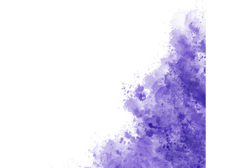 Abstract Blue Brush Watercolor Back Drop Shape element