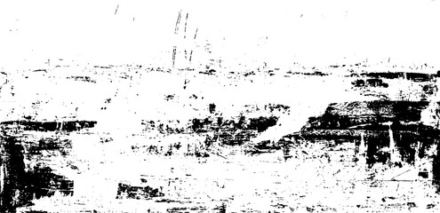 Scratched Grunge Urban Background Texture Vector. Dust Overlay Distress Grainy Grungy Effect. Distressed Backdrop Vector Illustration. Isolated Black on White Background. EPS 10.