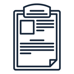 Document and Clipboard Icons.Clipboard,
Notepad,
Memo pad,
Writing surface,