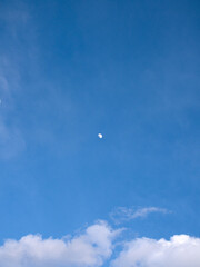 Moon in the sky