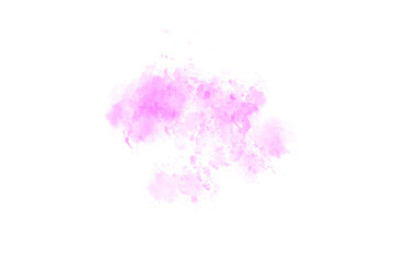 Fototapeta premium Abstract Purple Brush Watercolor Back Drop Shape element