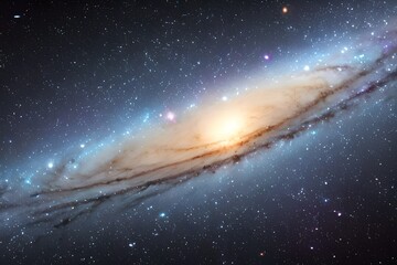 Galaxy in the space, dark space, Milkyway galaxy 