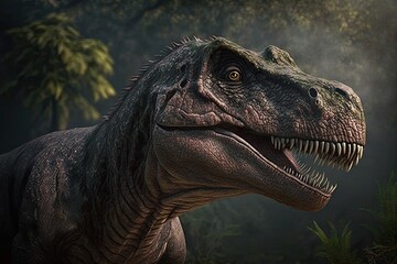 Tyrannosaurus Rex Dinosaur CGI render
