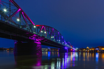 Fototapeta Most w Toruniu. obraz