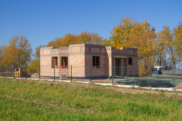 Polish house bulding site | Budowa polskiego domu