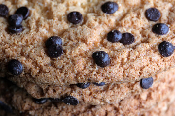 Delicious fresh oatmeal cookies