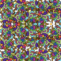 seamless pattern with spots