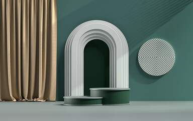 Background for advertising banners