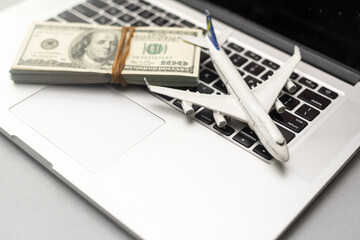 Take your work to new heights with a plane laptop Stay connected and productive while traveling, perfect for busy professionals and digital nomads