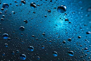 air bubbles on water, Background
