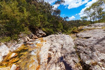 Rollasons Falls on Mt Buffalo in Australia