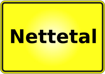 Stadteingangsschild Deutschland Stadt Nettetal