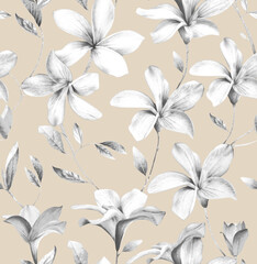 Textile and digital seamless pattern design 