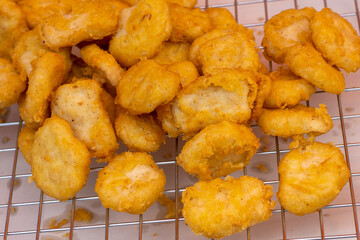 chicken nuggets with fries