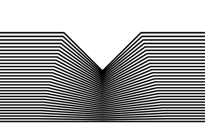 Abstract art line design. Mass gravity concept.