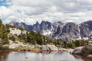 Fototapeta premium Wind river range