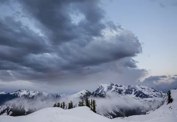 Kissenbezug Winter mountains © Galyna Andrushko