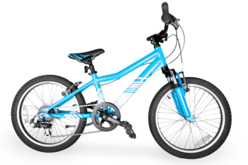 The sport modern mountain bike