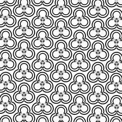 seamless pattern with spirals design, vintage, illustration, decoration, art, swirl, flower, decor, backdrop, damask, retro, fabric, leaf.