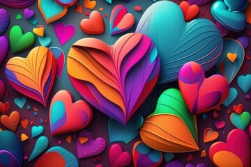 Valentine Abstract Heart Wallpapers