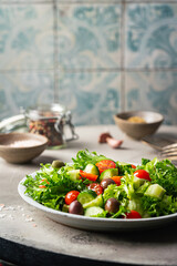 Classic vegetable salad