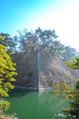 伊賀上野城の石垣