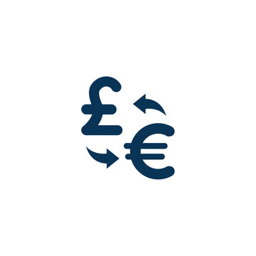 Exchange Pound to Euro -  Transparent PNG