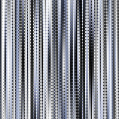 Geometric abstract pattern. Halftone vertical lines.