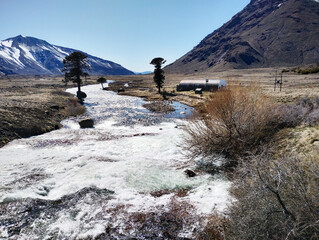 Río serpenteante