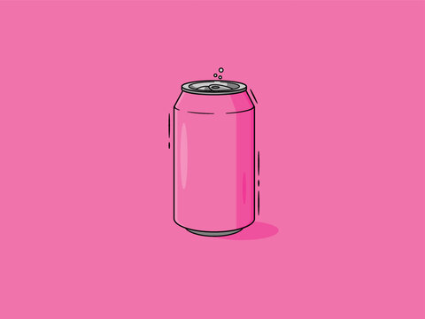 recommend clip art: Soda Pop Can Vector Art Design