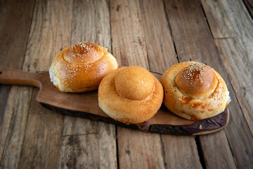 Typical food from Sicily Region Italy called Ravazzata on wooden background
