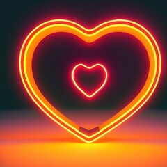 neon heart