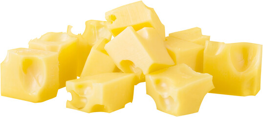 pieces of cheese