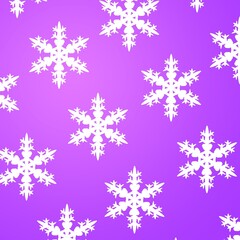 Christmas snowflake colored pattern background.