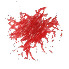 Water splash isolated transparent background drawing
