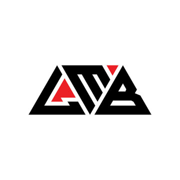 LMB triangle letter logo design with triangle shape. LMB triangle logo design monogram. LMB triangle vector logo template with red color. LMB triangular logo Simple, Elegant, and Luxurious Logo...