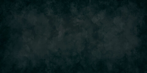 Fototapeta premium Gloomy dark blue background of large size, wallpaper with smoke, texture of clouds, grunge interior design of surfaces.