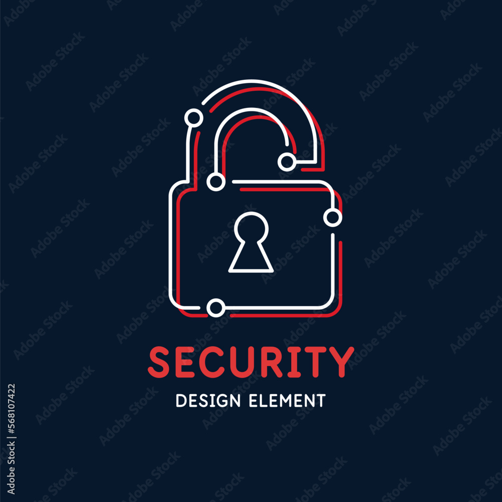 Poster web security for cryptocurrency. global digital technologies. vector.