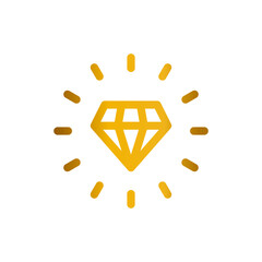 quality gradient icon