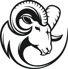 goats and fences logo design