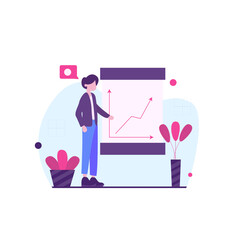 illustration of a person with a clipboard