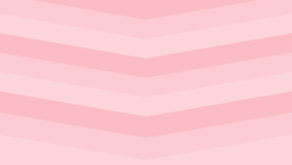 Vector illustration pink striped pattern 3d shape shell style,Love abstract